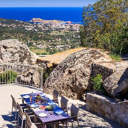 Santa-reparata-di-balagna Sleeps 12 With Pool Air Con And Wifi Villa *